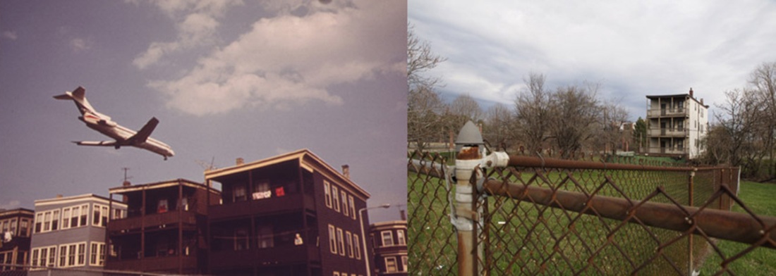 East Boston, MA 1973 & 2012. Michael P. Manheim